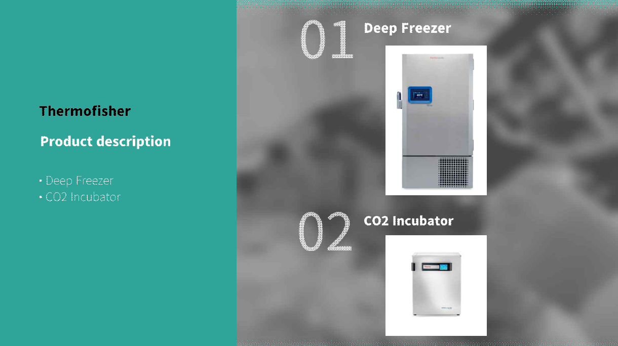 회사소개서 7페이지 원본: Thermo Fisher
